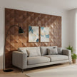 Panneau Mural Bois Avec Carrelage Mosaïque