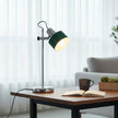 Lampe Champignon Verte Design Moderne En Métal Chromé