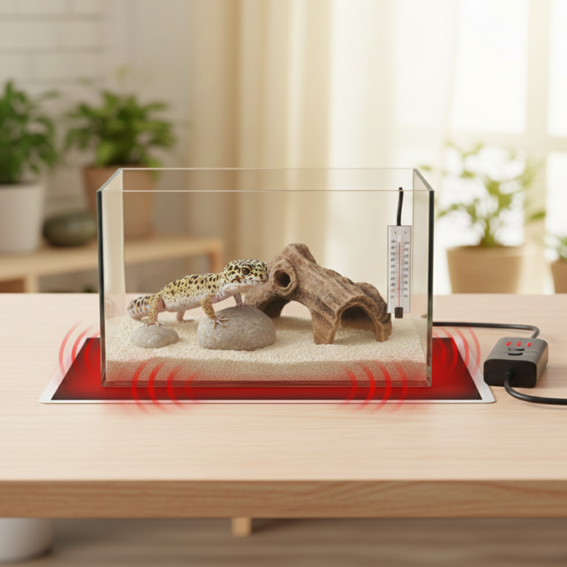 Tapis Chauffant Terrarium Avec Température Réglable Pour Reptiles