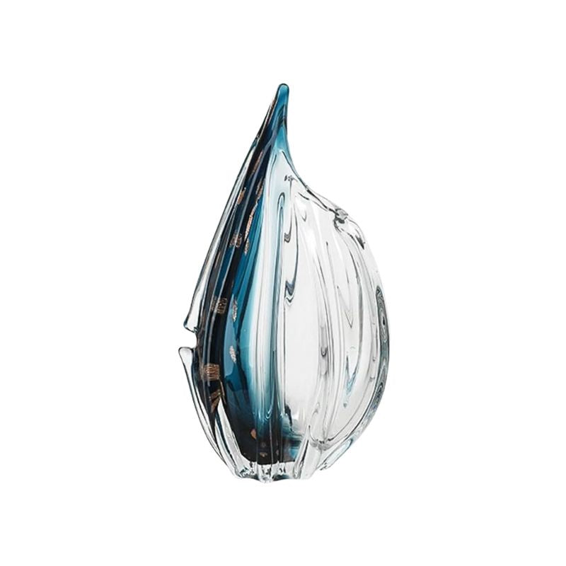 Vase Murrano Bleu en Verre