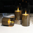 Bougies LED Sans Flamme avec Télécommande Lot de 3