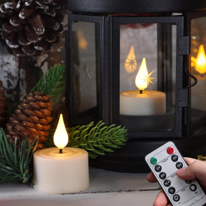 Bougie LED Lumière Chaleureuse