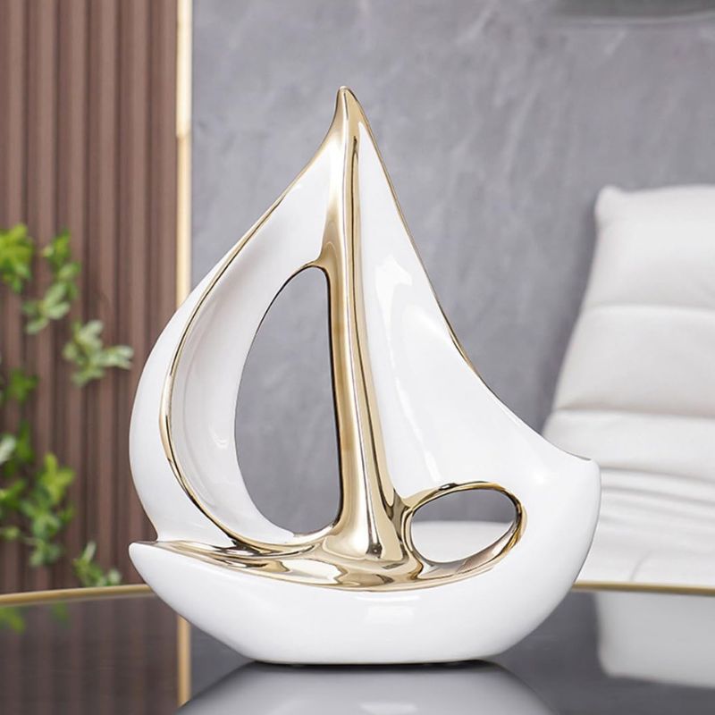 Sculpture Moderne Objet Déco Marin Raffiné