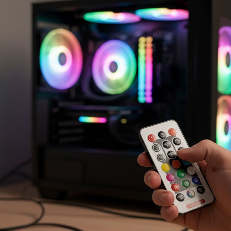 Télécommandes LED avec Contrôleur SATA pour Bandes LED