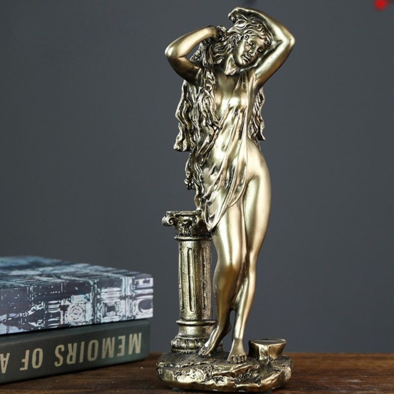 Sculpture Venus Élégante Avec Inspiration Art Antique