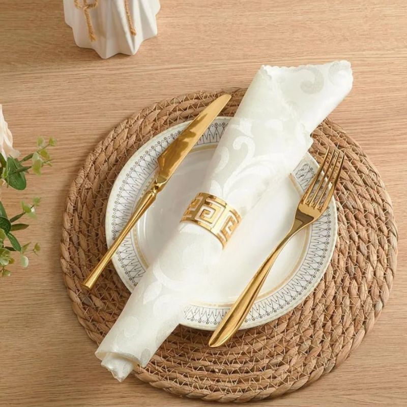 Set De Table Rotin Bohème Chic