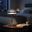 Lampe Champignon En Verre Contemporaine