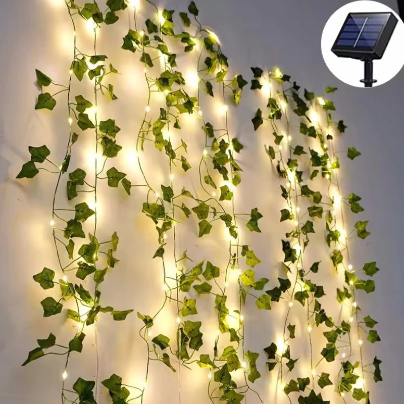 Guirlandes d’Intérieur Lierre LED Feuilles Lumineuses