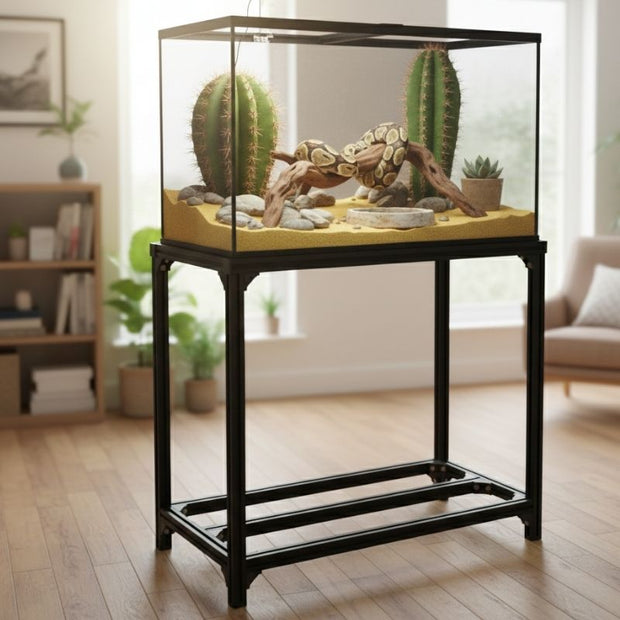 Support Terrarium En Profil Aluminium Industriel