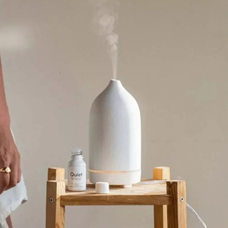 Diffuseur D’Huiles Essentielles Design En Céramique Avec Télécommande