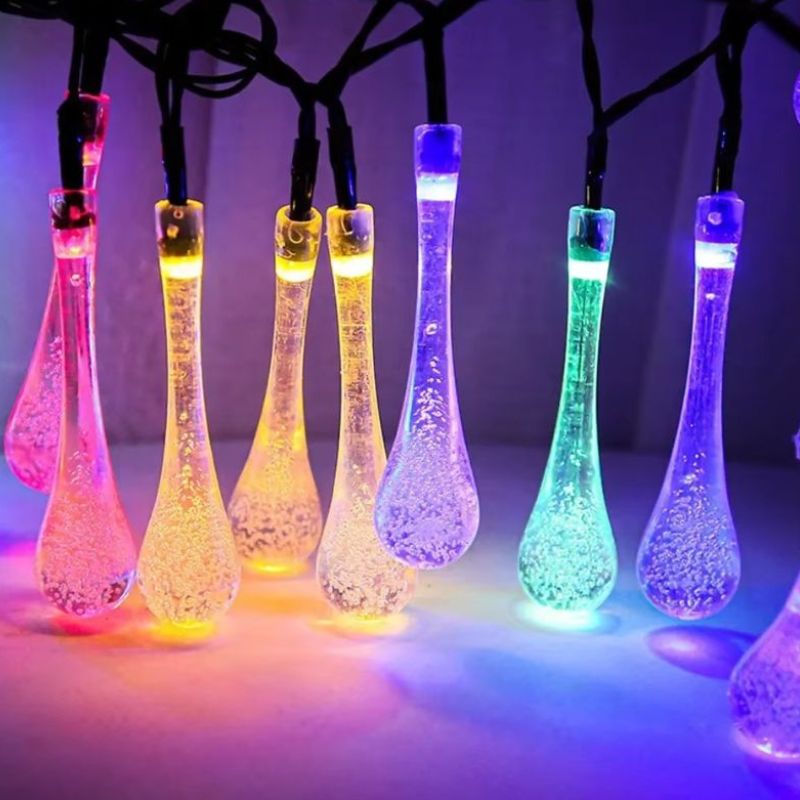 Guirlandes Guinguette Multicolores Gouttelettes d’Eau