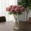 Fleur Artificielle Marron Bouquet Décoratif Élégant