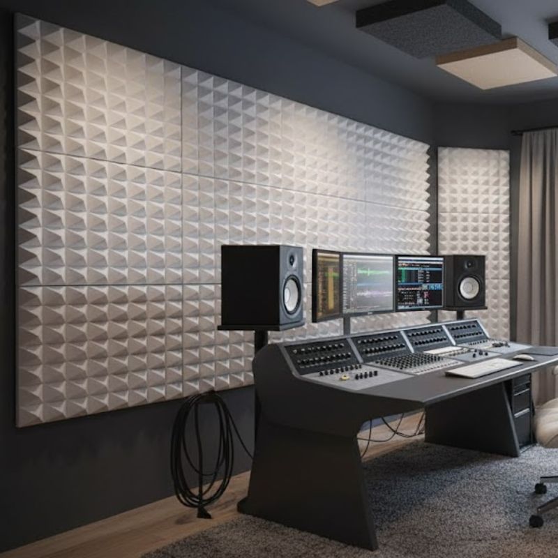 Panneau Mural Acoustique avec Absorption Sonore