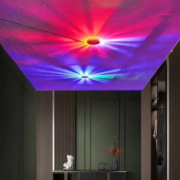 Éclairage de Salle 48LED à Effet Stroboscopique