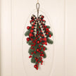 Décorations de Noël Bouquet de Baies Rouges
