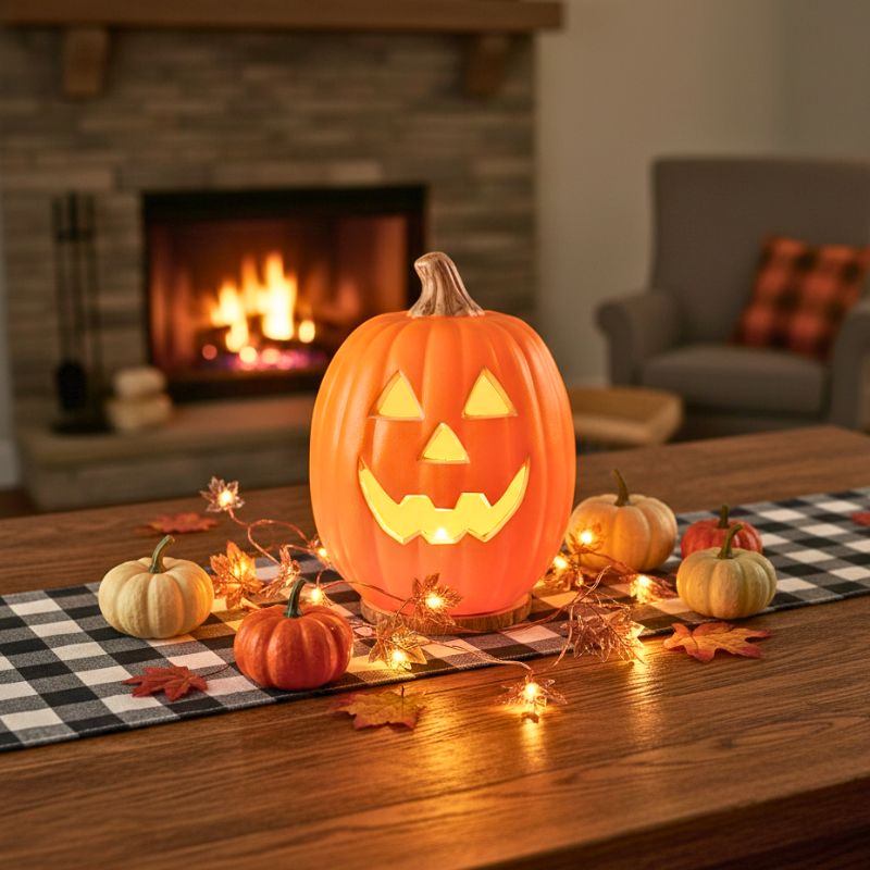 Citrouilles Halloween Sculpture Design Moderne