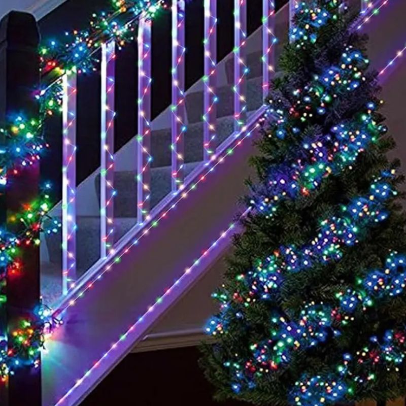 Guirlande Pour Arbre Multicolore Et Programmable