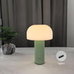 Lampe Champignon Verte Design Minimaliste Et Raffinée