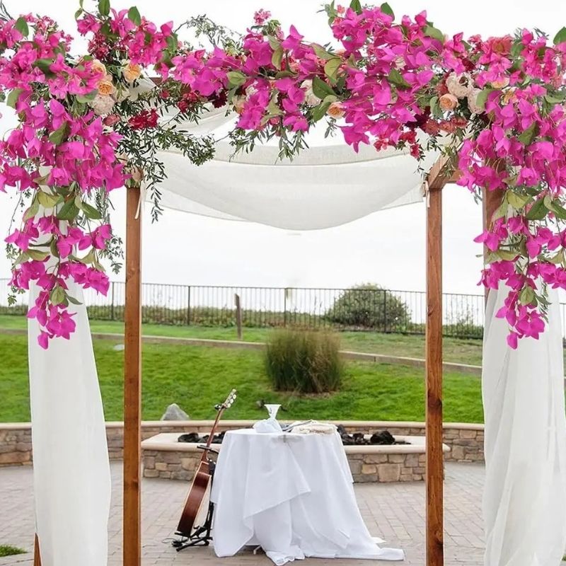 Guirlande De Fleurs Artificielles Suspendues