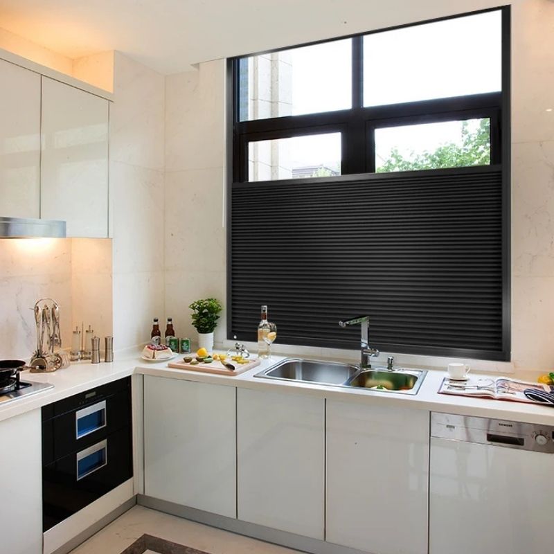 Rideau Intelligent Motorisé Occultant Avec Télécommande