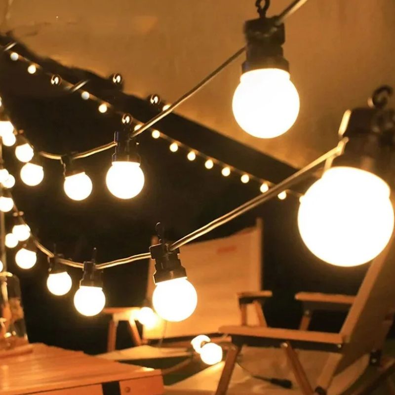 Guirlandes d’Extérieur LED Étanche Boules Lumineuses