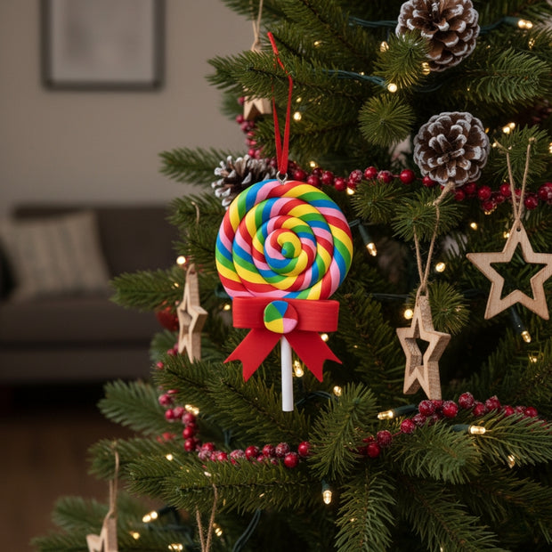 Décorations de Noël Sucette Arc-en-Ciel