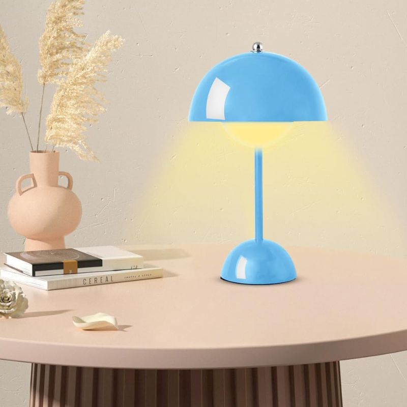 Lampe Champignon Bleue LED Puissante Et Rechargeable