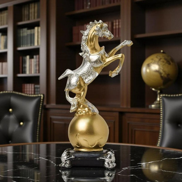 Sculpture Moderne Cheval Artistique Style Contemporain