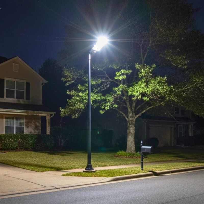 Projecteur d’Extérieur LED Solaire Puissant avec Détecteur de Mouvement