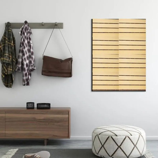 Panneau Mural Acoustique en Bois avec Absorption Sonore