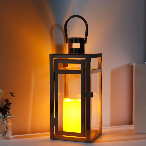 Lanternes Décoratives Design Moderne avec Poignée