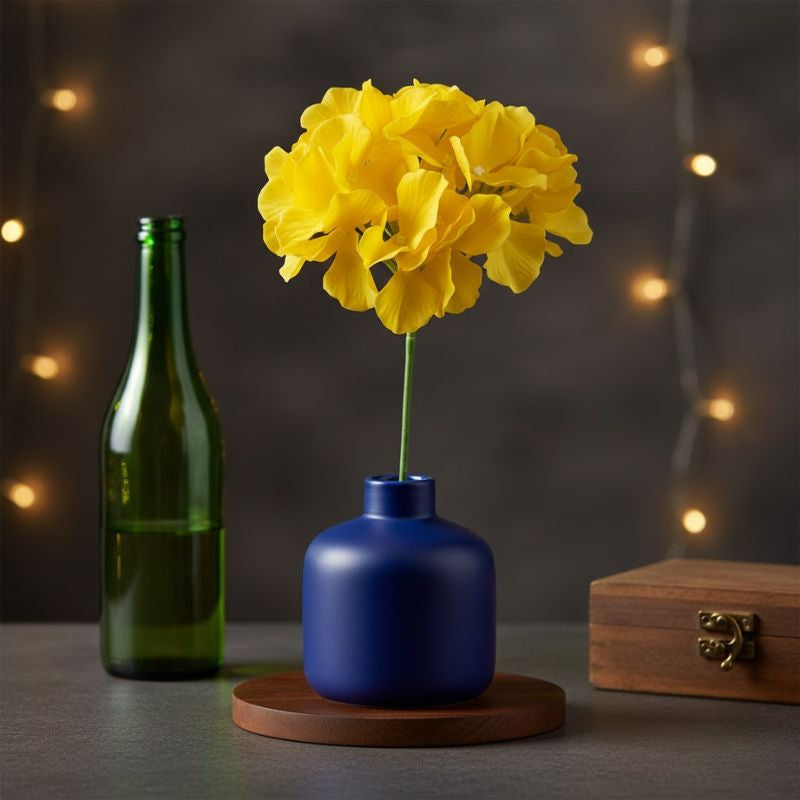 Fleur Artificielle Jaune Effet Naturel