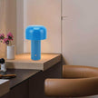 Lampe Champignon Bleue Contemporaine