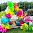 Décorations Festives Arche De Ballons Tropicaux