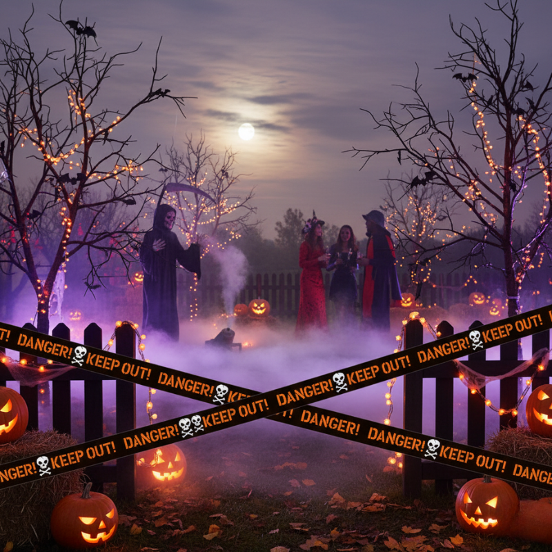 Décorations Halloween Signalisation