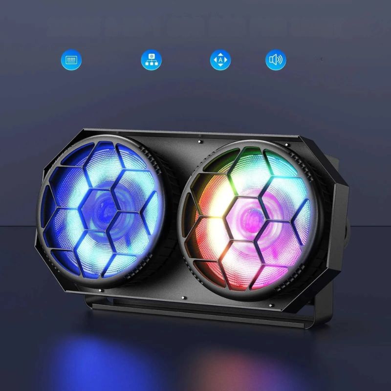 Éclairages De Salle Double Projecteur Stroboscopique Professionnel