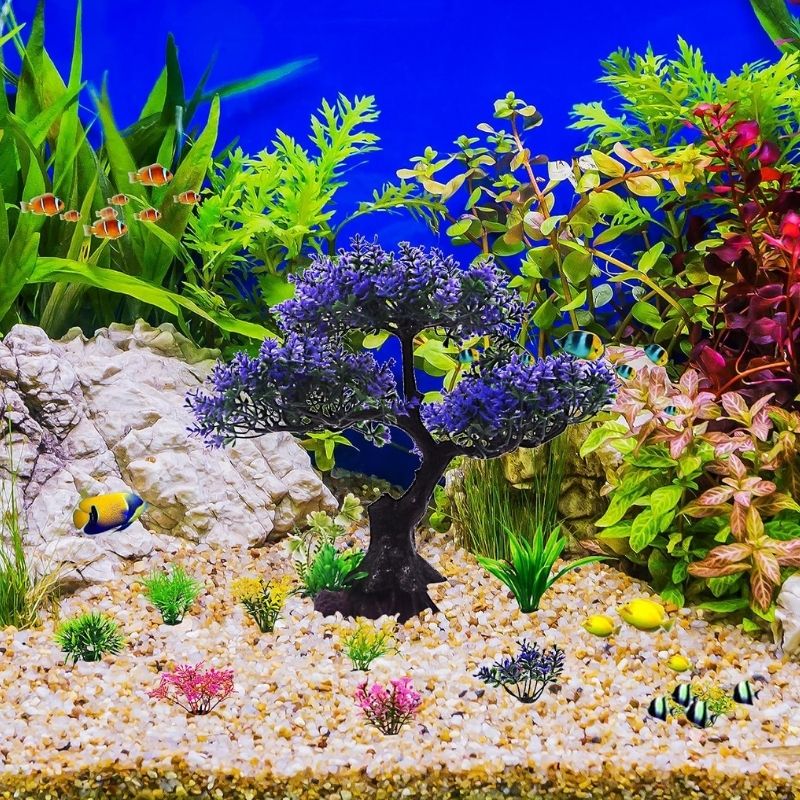 Plante Pour Terrarium Artificielle En Lot Avec Arbre Décoratif
