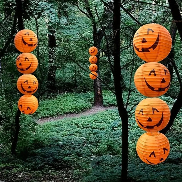 Citrouilles Halloween Lanternes  en Papier