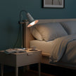 Lampe Champignon Blanche Style Industriel