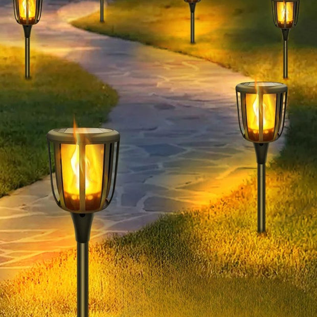 Bornes Lumineuses LED Design Lampe Solaire