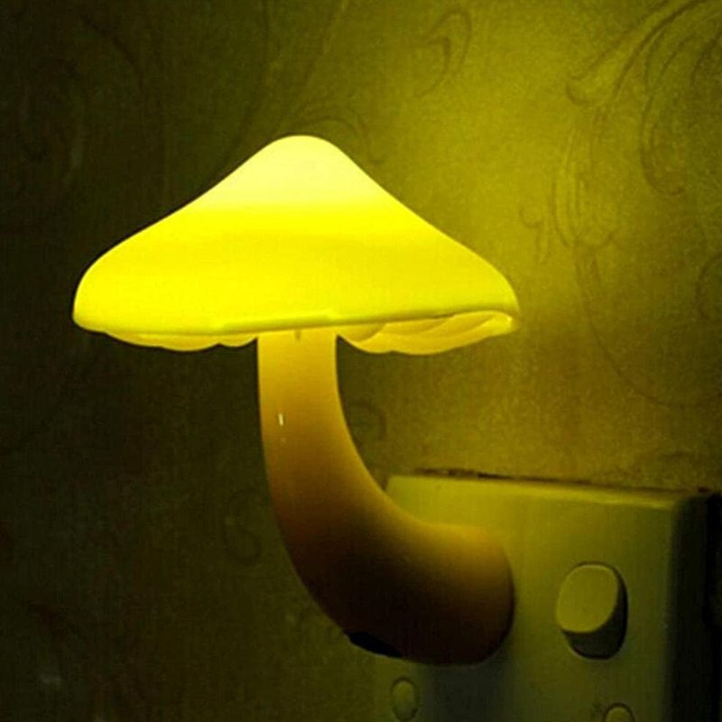 Lampe Champignon Enfant Avec Capteur De Lumière Automatique