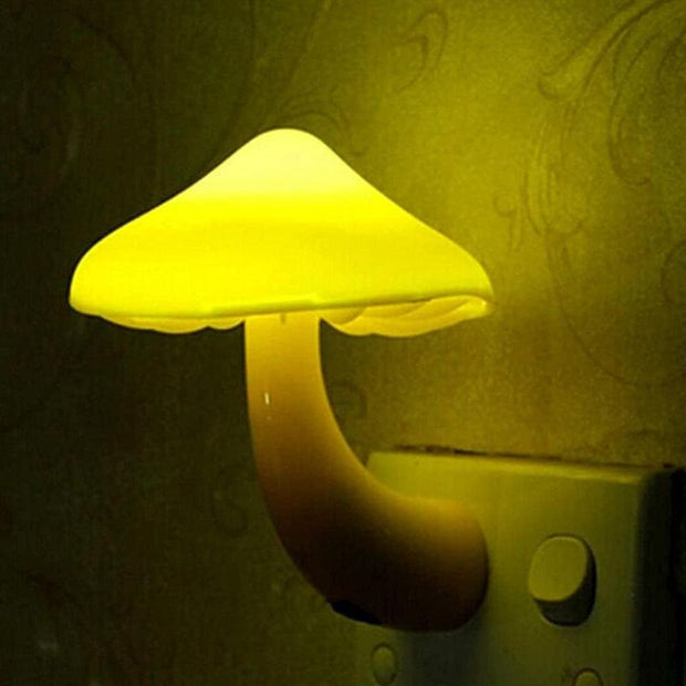 Lampe Champignon Enfant Avec Capteur De Lumière Automatique