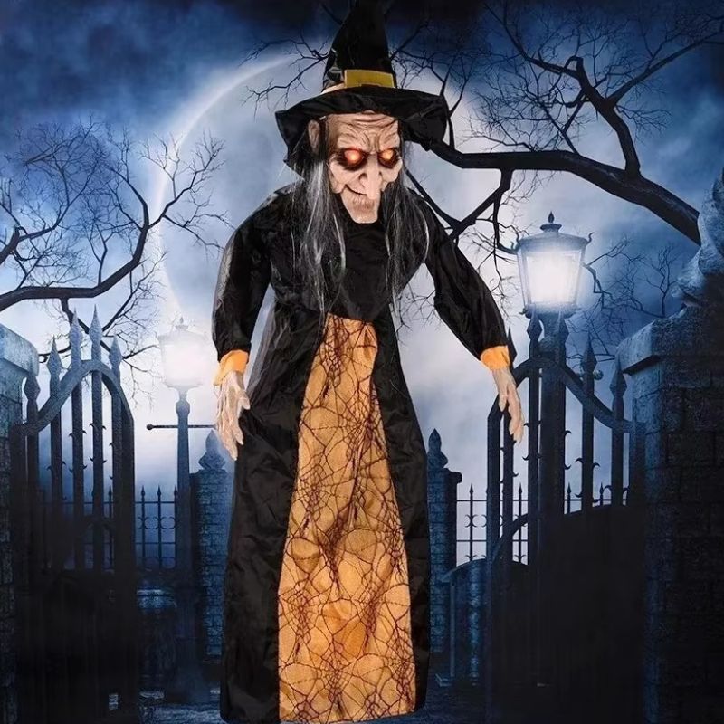 Décorations Halloween Sorcière Géante de 170 cm