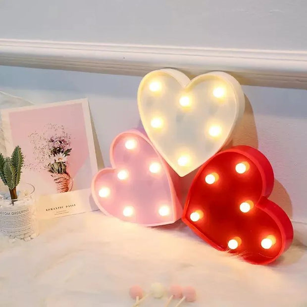 Cœurs Lumineux LED Décoratifs