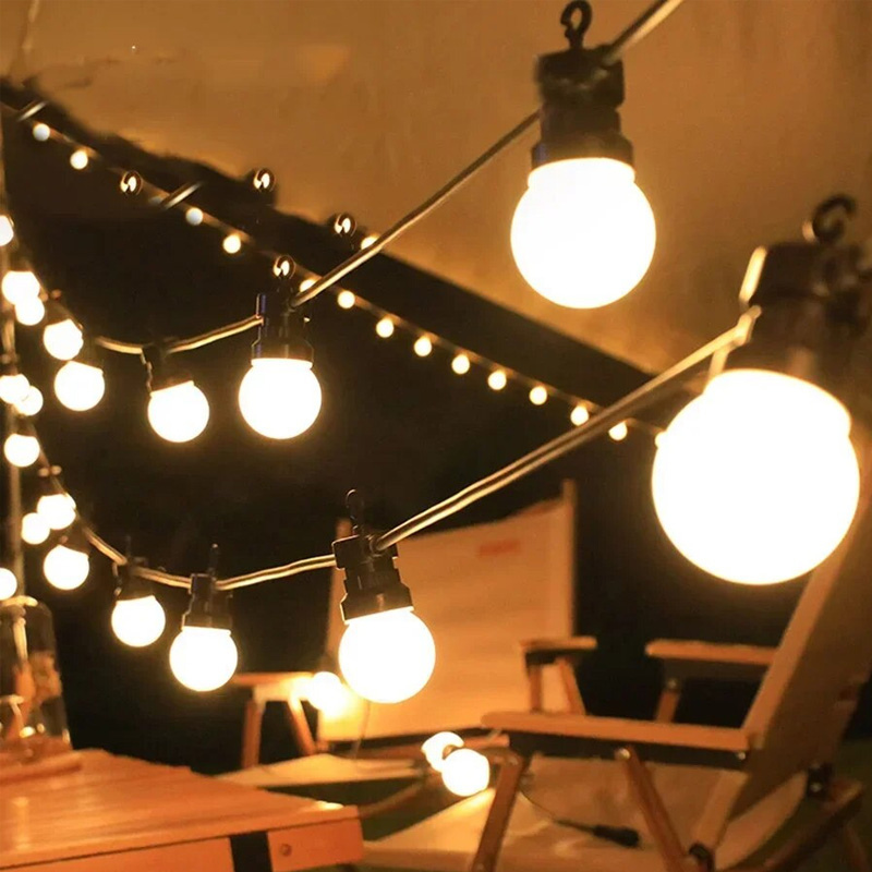 Guirlandes Guinguette LED Étanche Rétro