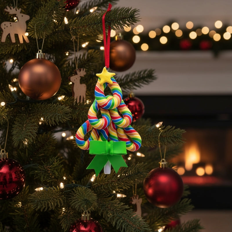 Décorations de Noël Sapin Sucette Coloré