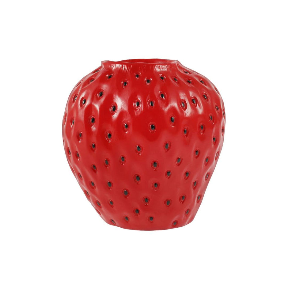 Vase Fraise en Céramique pour Fleurs
