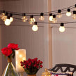 Guirlandes Guinguette Solaires Boules LED Lumineuses