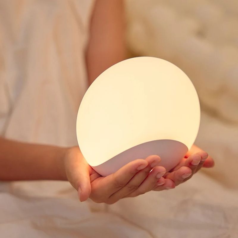 Veilleuses LED Rondes Avec Minuterie