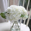 Fleur Artificielle Blanc Bouquet Pivoine Chic